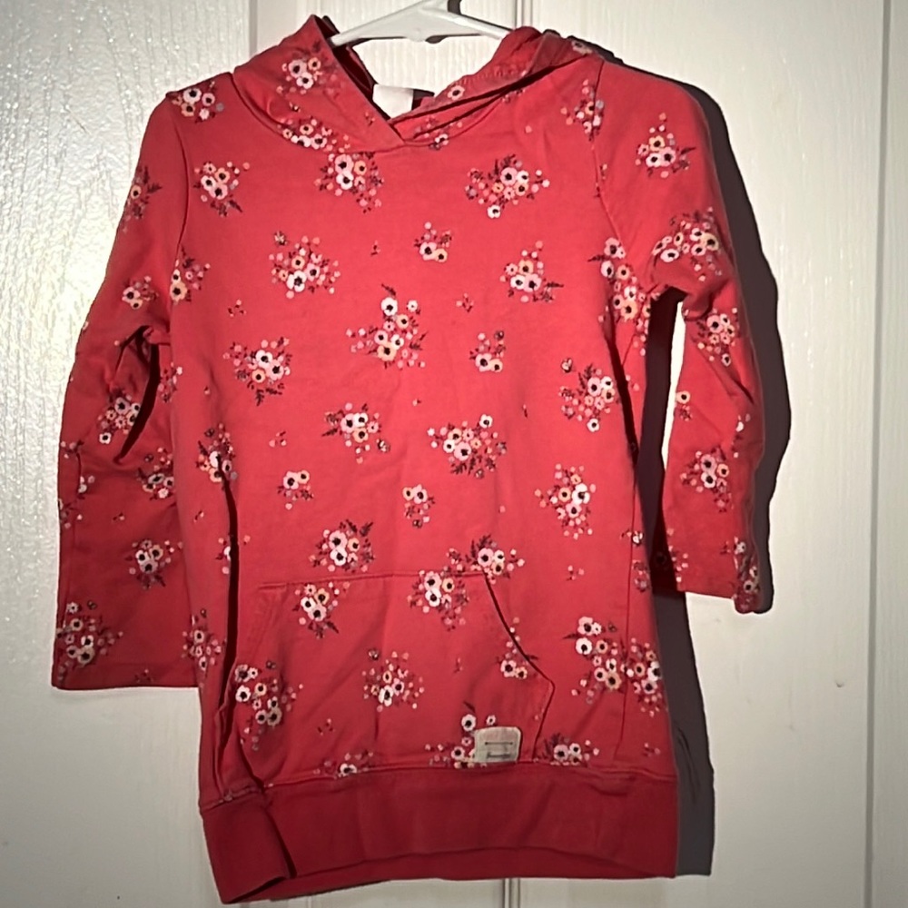Carters hooded light weight sweatshirt size 4